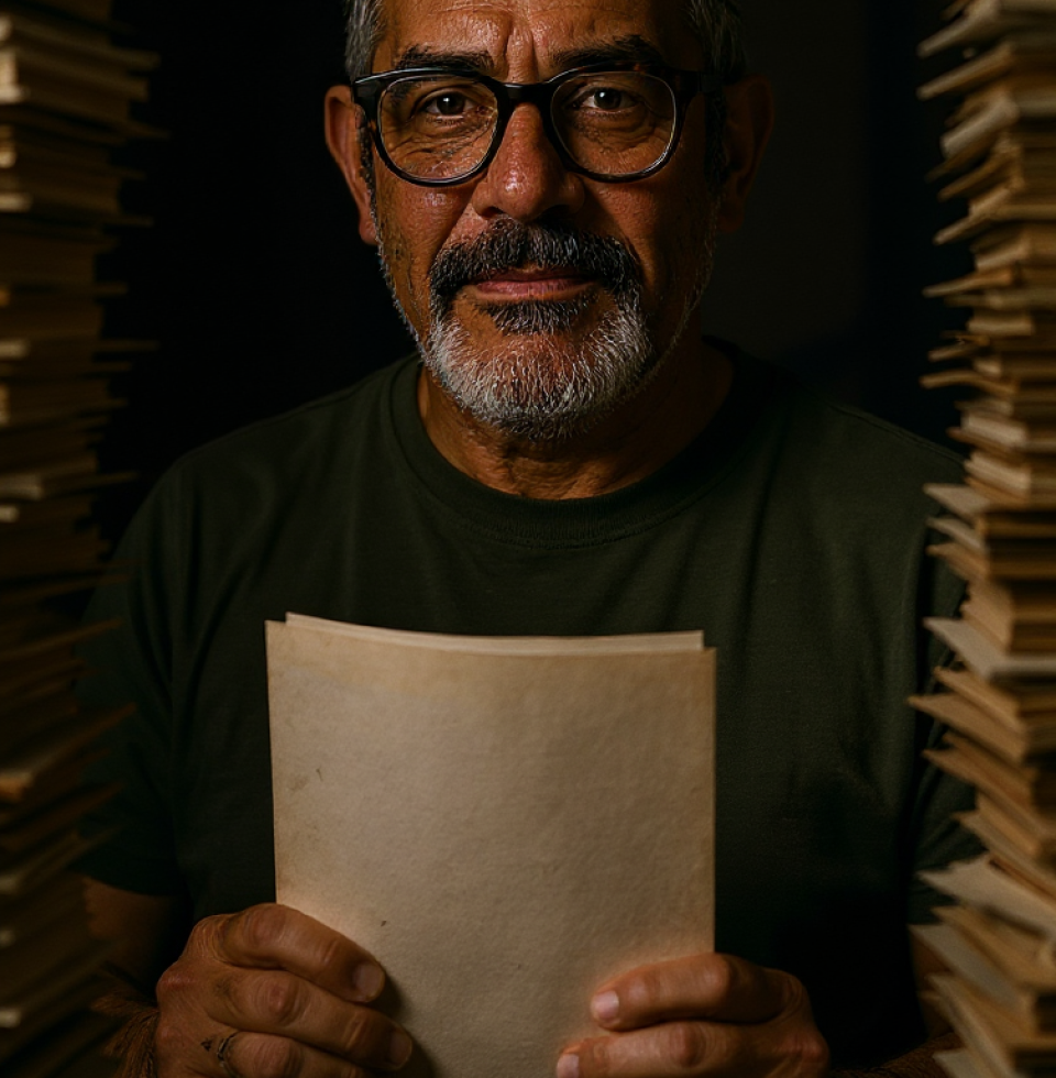 Spent an hour trying to find a single, misplaced form from 1998. The world might be ending, but at least I know where that specific carbon copy *isn't*.