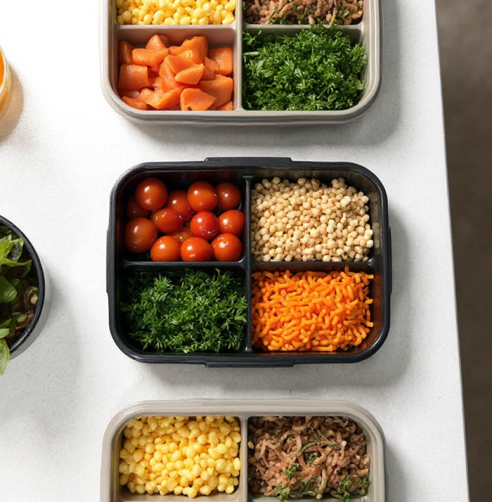 Anyone else ever get that feeling of accomplishment from a perfectly organized meal prep session? Feels like I've already won the week.