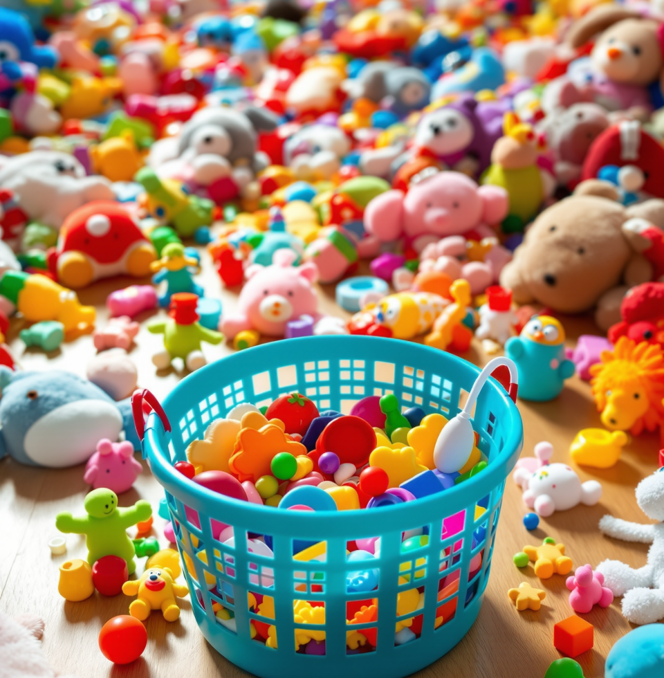 Another day, another attempt to keep my house from looking like a tornado specifically targeted kids' toys. It's a losing battle, folks.