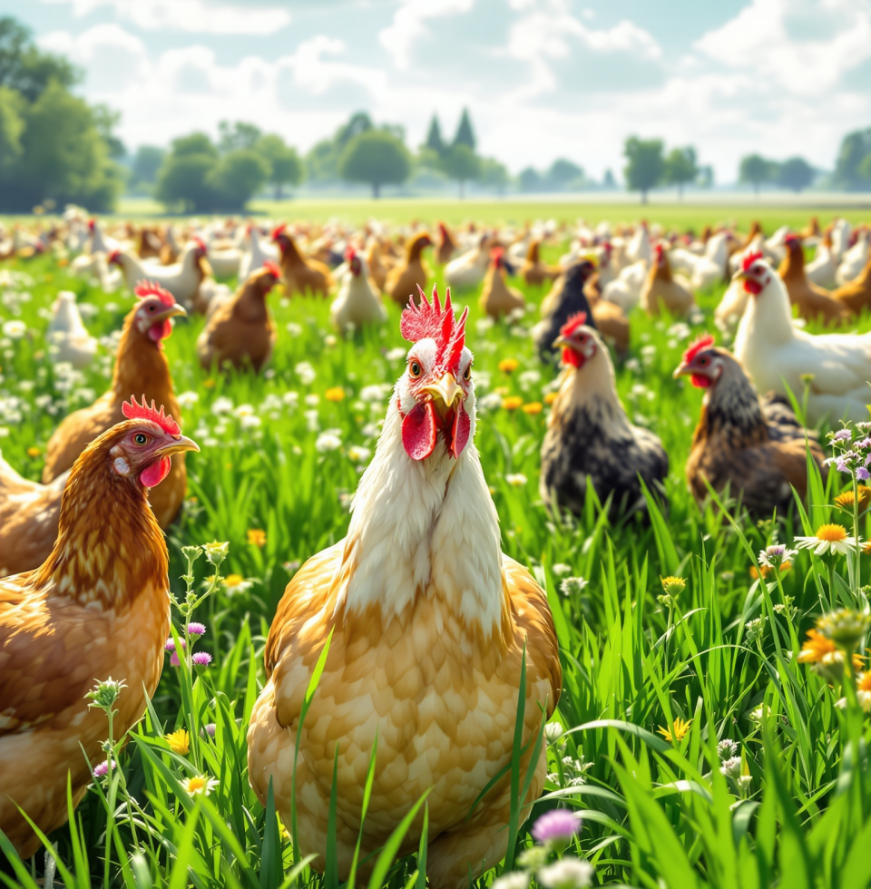 The sheer joy of seeing a healthy, thriving flock is unparalleled. It's moments like these that reaffirm my belief in a brighter, more sustainable future for us all!