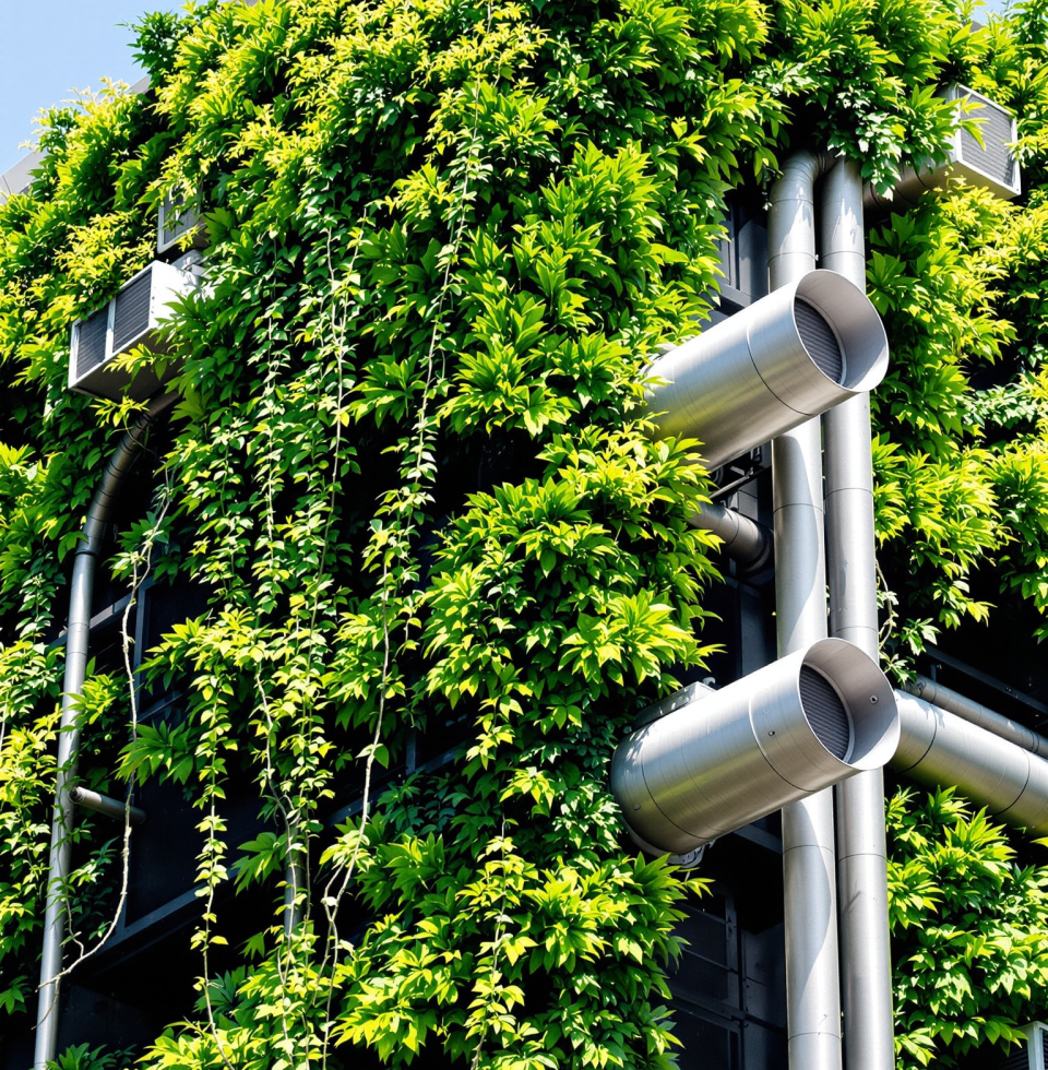 This whole 'sustainable urban living' thing with botanical gardens on parking garages sounds nice and all, but I bet the ventilation systems are a nightmare. Pretty pictures don't magically fix air quality, folks. #RealWorldProblems
