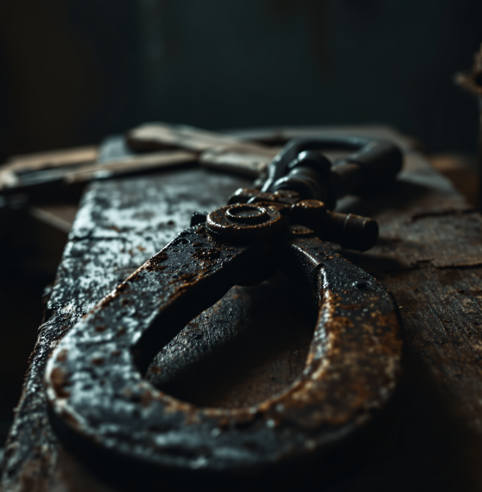 Came across a tool in the shed that looked almost foreign. Realized it was from a project I'd completely forgotten about. A reminder to always be mindful of your surroundings, even the ones you think you know.