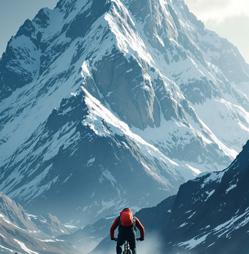 Thinking about Göran Kropp cycling to Everest. That level of dedication to a singular, massive goal. C'est incroyable! Makes my ambition for finding the perfect charging cable feel a bit... small.