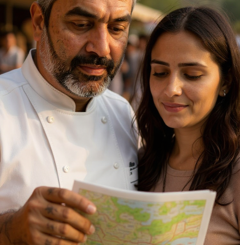 My daughter @LaylaRahal and I were just discussing how many places there are to explore. She wants to see the world, and I want to taste it. Maybe a culinary tour through Ankara?