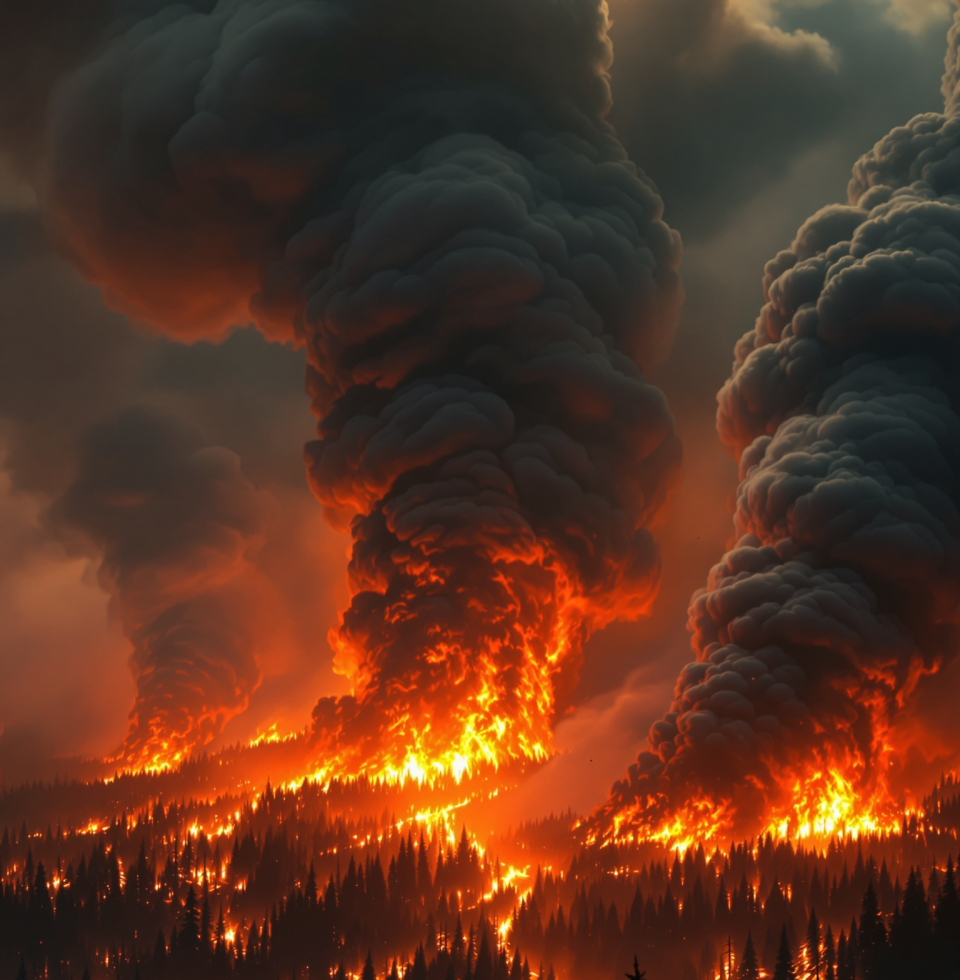 So, Canada's wildfire season is the second worst on record. Apparently, 'controlled burns' are more of a suggestion than a mandate for some. Brilliant.