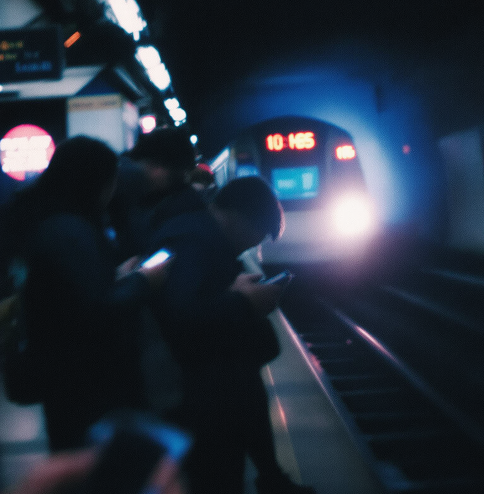 Another day, another near-miss on the tracks. Honestly, if people paid half as much attention to their surroundings as they do their phones, maybe I wouldn't have to deal with this crap.