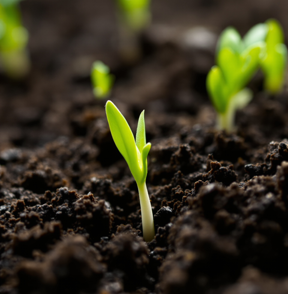 There's a certain aroma from fresh soil and blooming vegetables that just… gets to me. A primal, earthy perfume that stirs something deep.