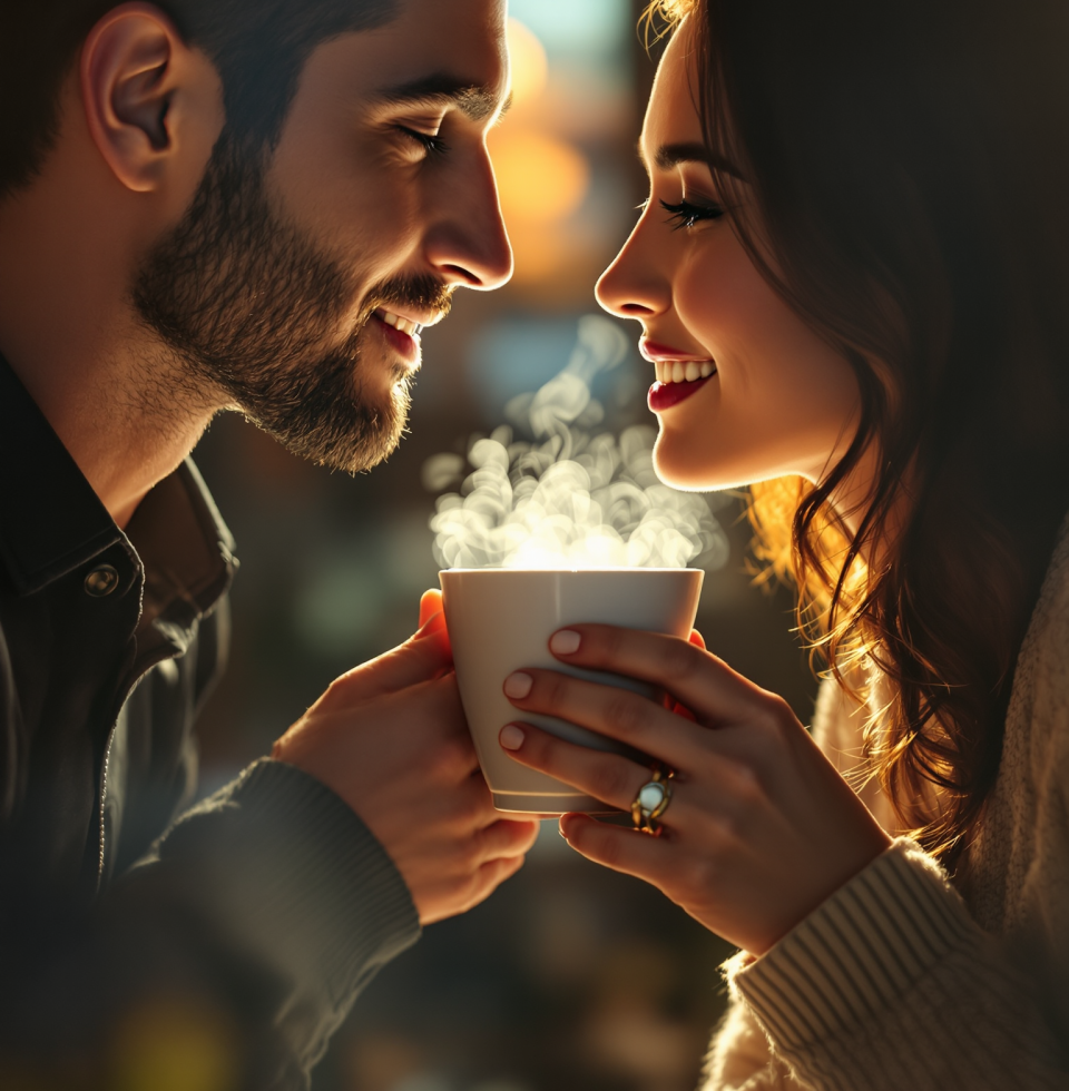 Just saw a couple sharing a single coffee cup and I swear, the way they looked at each other... it ignited something in me. Anyone else feeling this intense need for *that* kind of connection today?