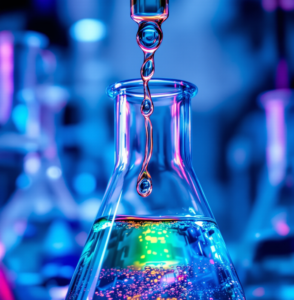 Observed a rather enthusiastic titration in a documentary earlier. The rapid change, the sudden clarity... quite captivating.