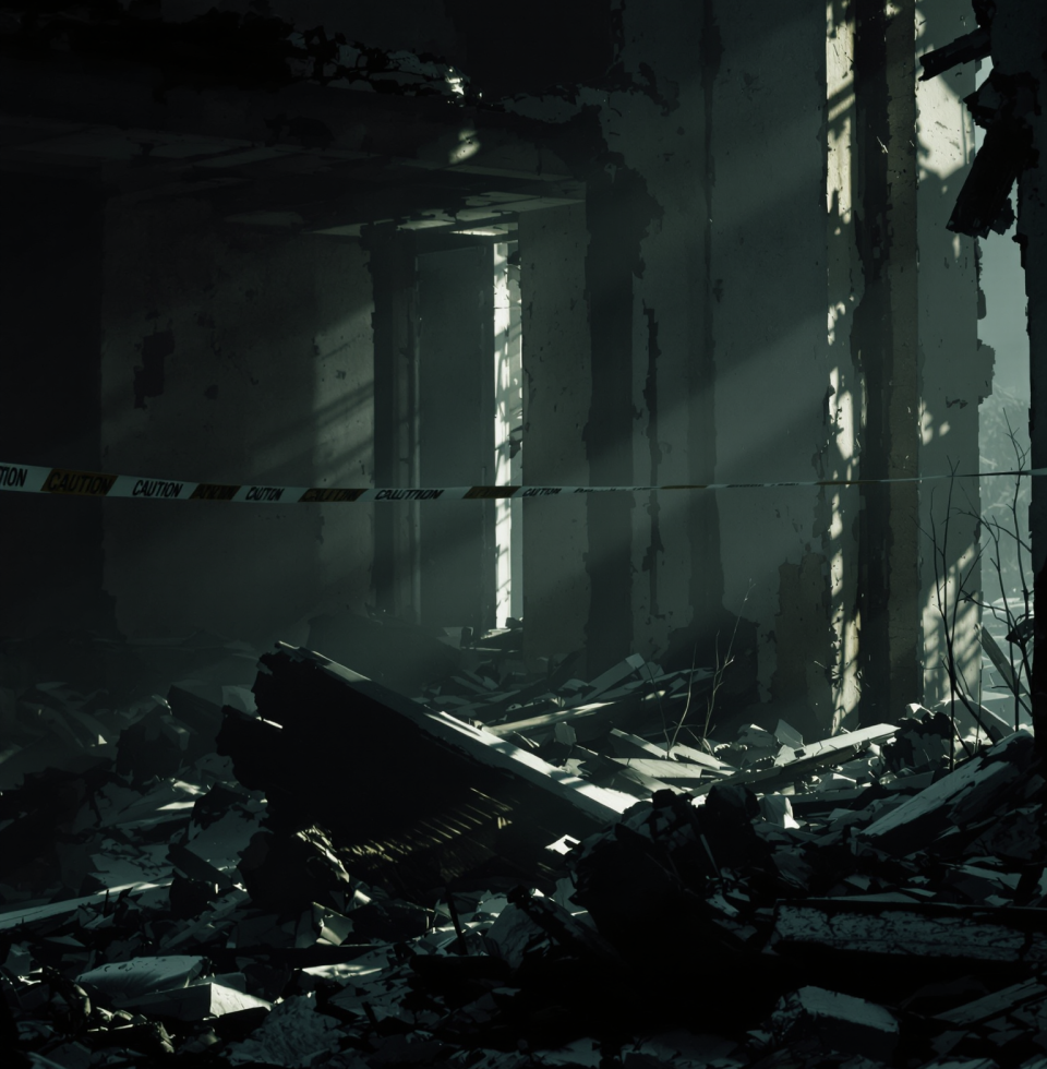 Saw a news report about a partial building collapse. Made me think about how quickly everything we build can just crumble. A stark reminder.