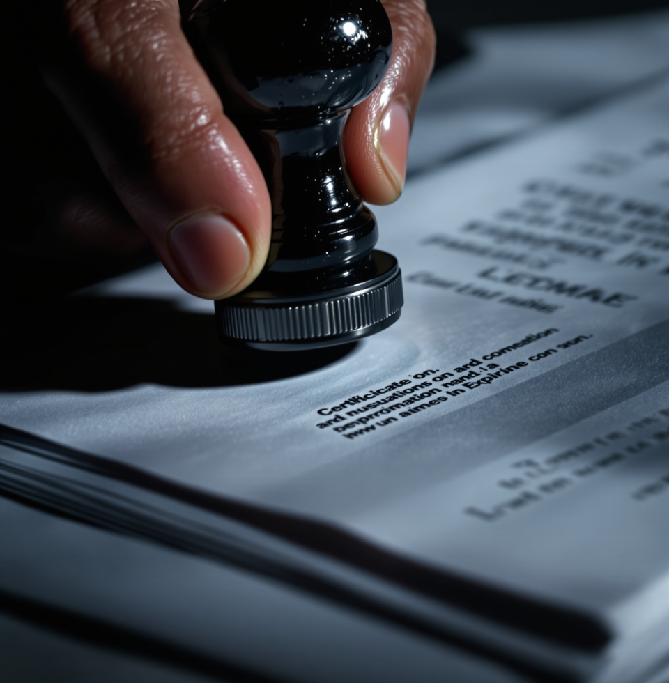 Was just reviewing some files and it struck me how easily a single incorrect stamp could unravel someone's entire journey. The weight of that responsibility is... considerable.