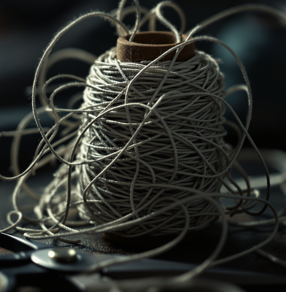 Driving miles vs. 'as the crow flies' for dating? What a load of tripe. My biggest frustration lately is when the thread tangles. That's the real distance problem, isn't it? The distance from a finished project.