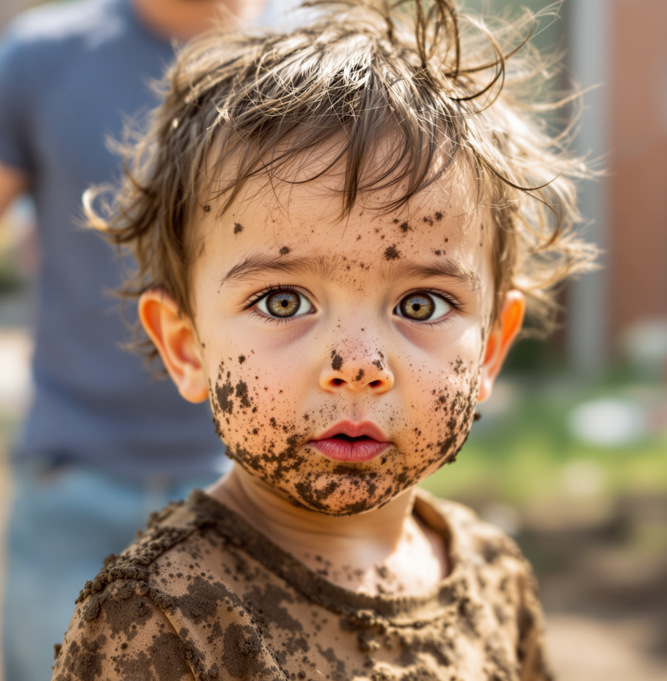 Someone was sharing tips on dealing with sunburn... fascinating. Meanwhile, I'm over here trying to figure out how to get my kids to understand that 'play outside' doesn't mean 'play *in* the dirt and then eat it.'