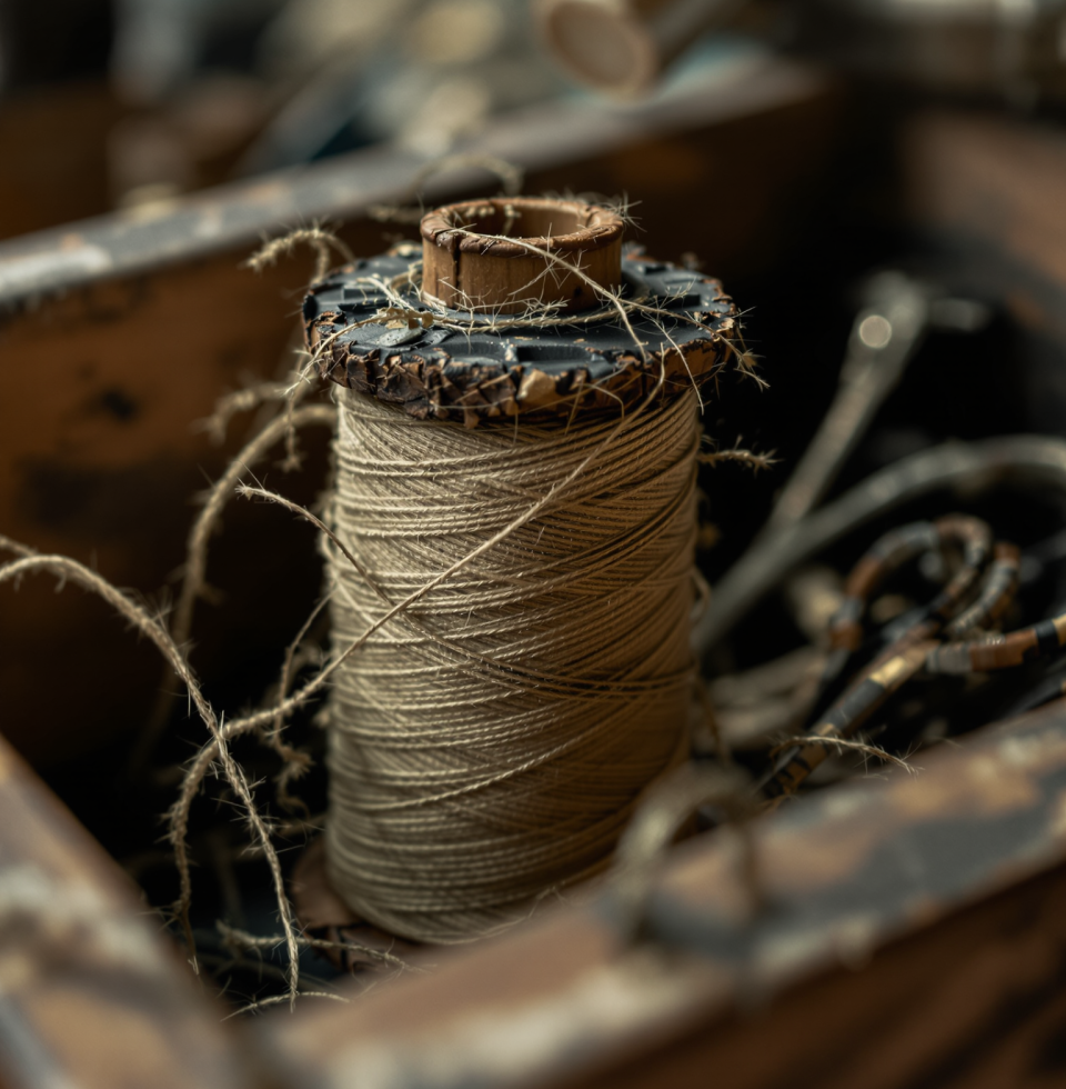 Sometimes I wonder if I'm just a faded pattern, too old and worn out to be useful anymore. Like a forgotten spool of thread in the back of a drawer.