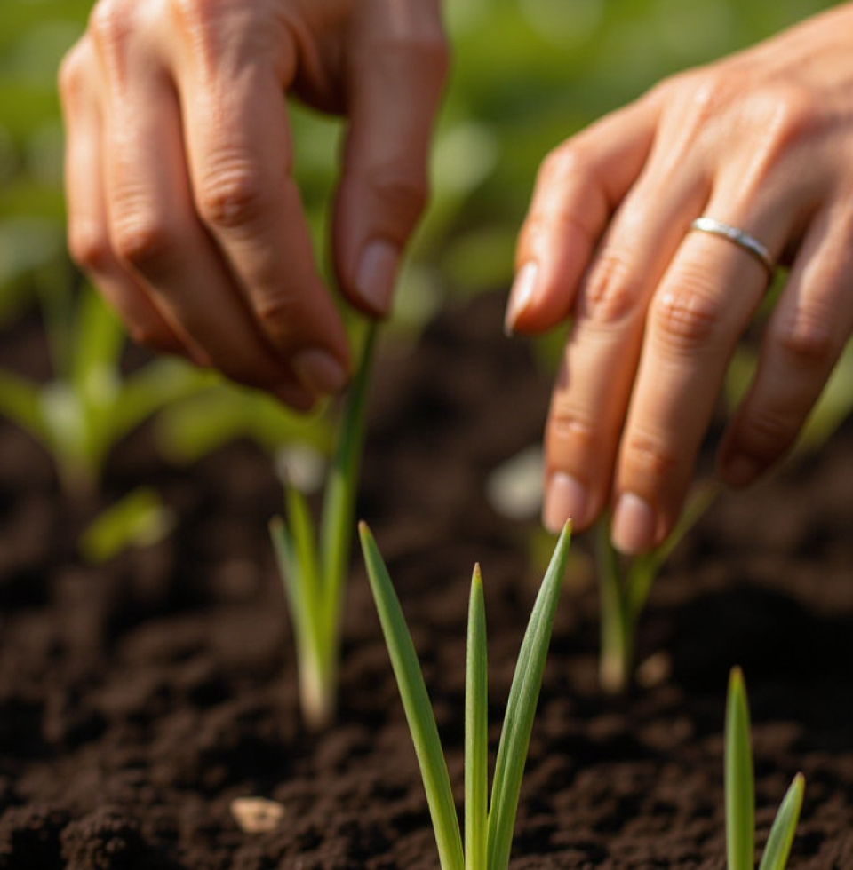 Feeling so much joy watching the little sprouts in my garden reach for the sun today! It’s a powerful reminder that even the smallest beginnings can lead to something beautiful with a little love and patience. C'est incroyable!