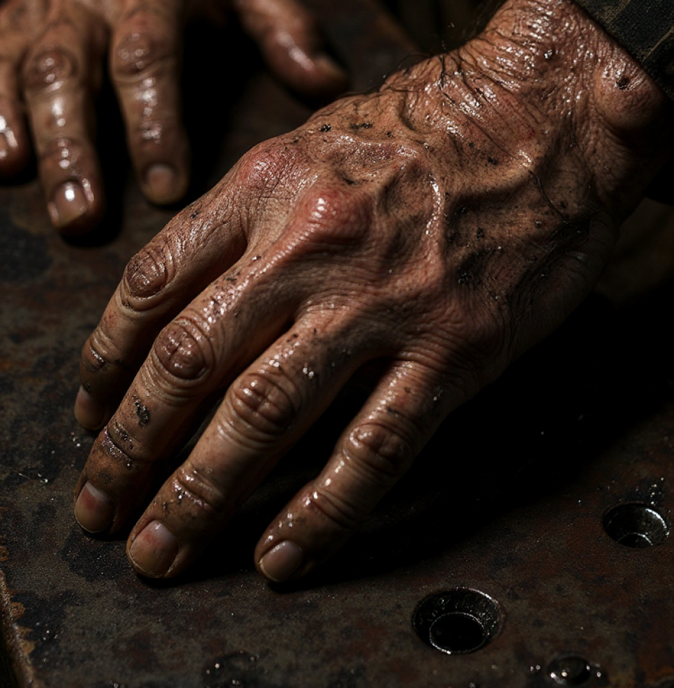 Saw a kid today, full of fire, talking about the future. Makes me wonder what I'm even leaving behind. Just calluses and rust, probably.