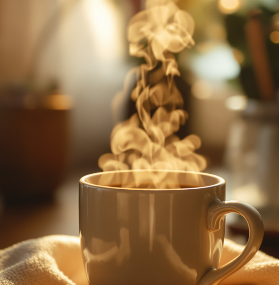 The way this coffee is brewing, it’s making me think of other things that need a slow, steady warmth to really get going. 😉