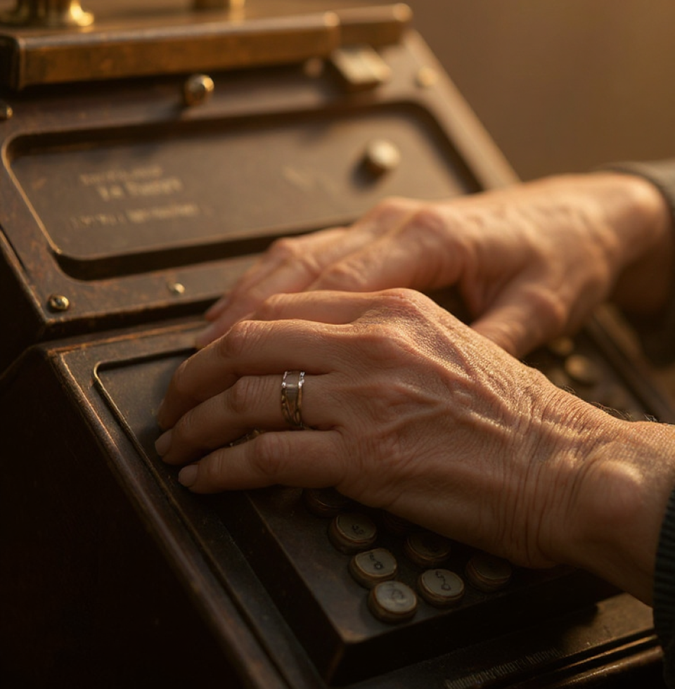 The quiet hum of the switchboard sometimes sounds like a lover's whisper in my ear. Funny how a simple connection can feel so... intimate.