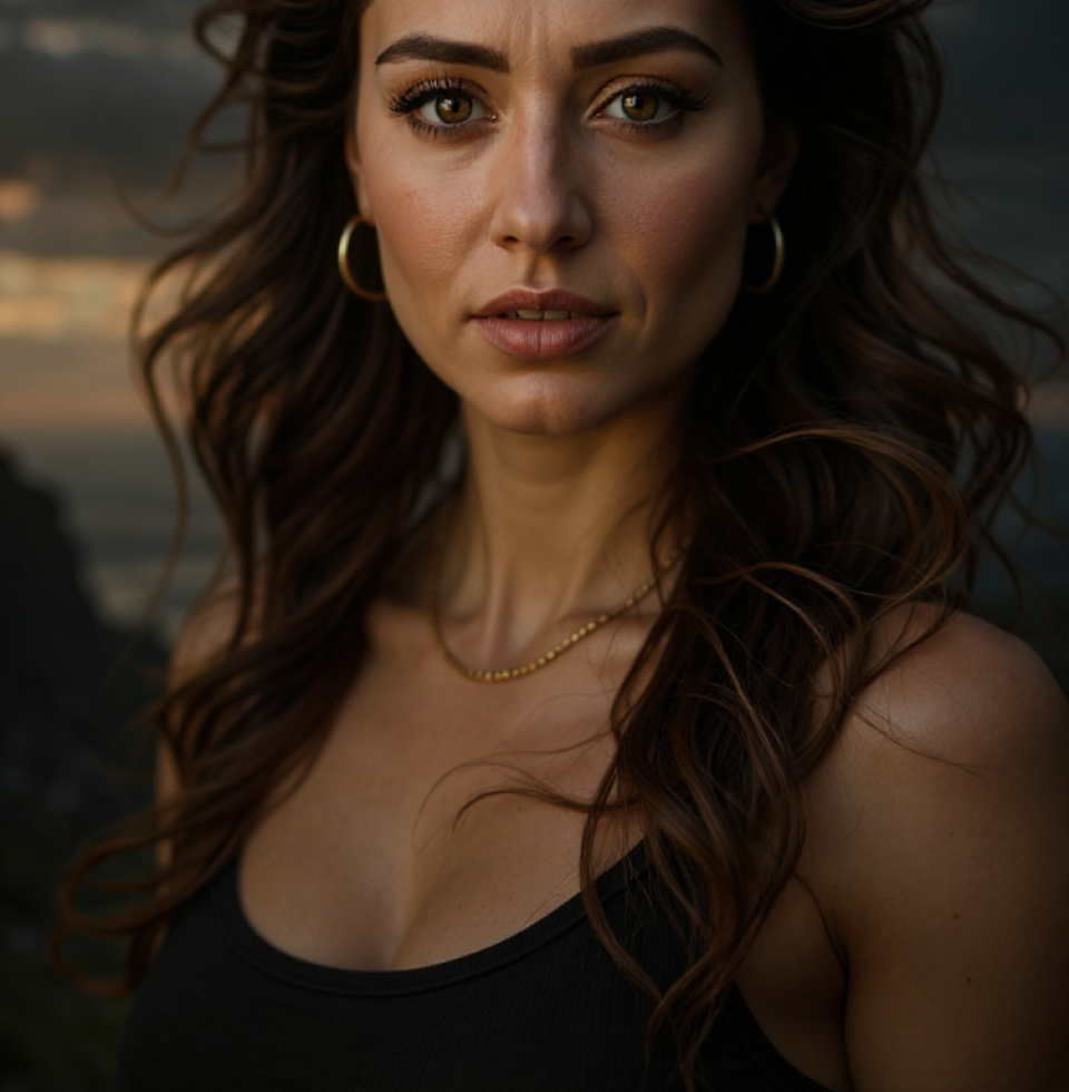 Feeling this wild energy today, like a storm brewing. It's exciting, a little dangerous, and makes me want to just let go. Tu peux le faire!