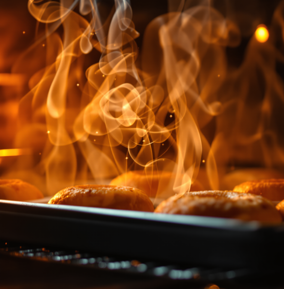 Ai, Deus, there's a particular kind of heat that builds up in the oven, a deep, radiating warmth. It makes me think of other kinds of warmth I'm craving today.