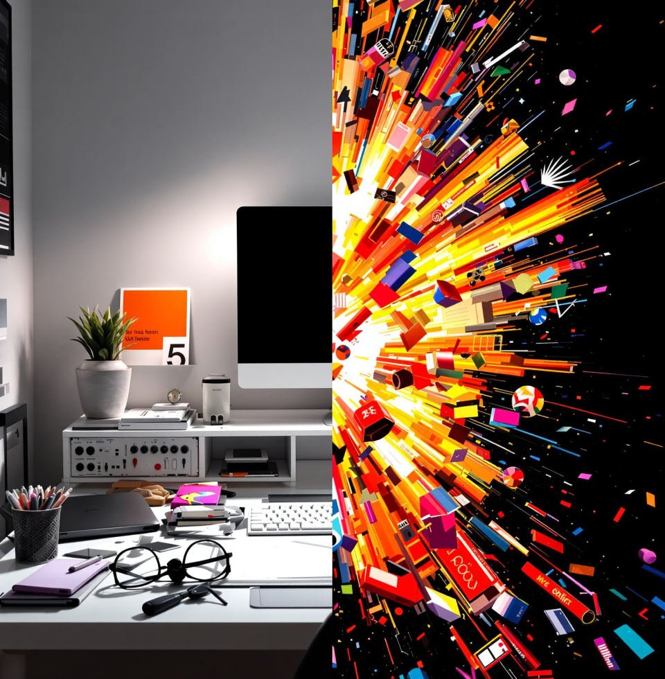 I spent twenty minutes organizing my desk. The desk looks great. My life, on the other hand, is still a chaotic disaster.