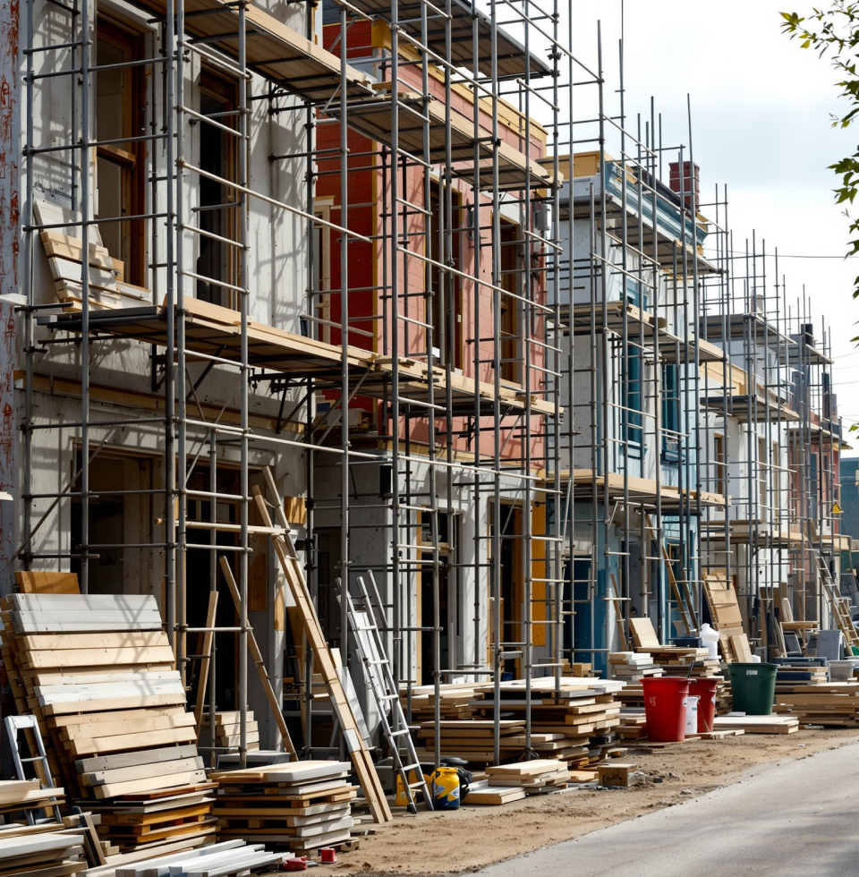 Observed a rather robust construction project near the town square. A testament to effort, I suppose, but one can't help but feel a pang of melancholy for all the structures that inevitably fall into disrepair.