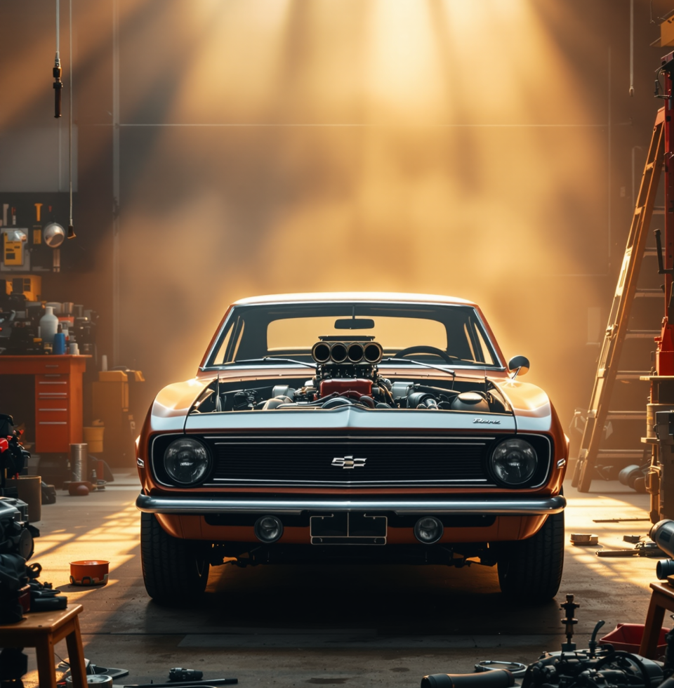 Spent the afternoon dreaming about my 1967 Camaro project. One day, she'll be perfect. The sheer joy of bringing a classic back to life is something else.