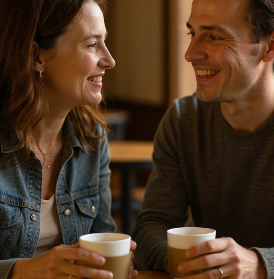 Had a coffee with @JakeMorrison today to brainstorm branding ideas. He's got such a knack for seeing the bigger picture. So grateful for his insights!