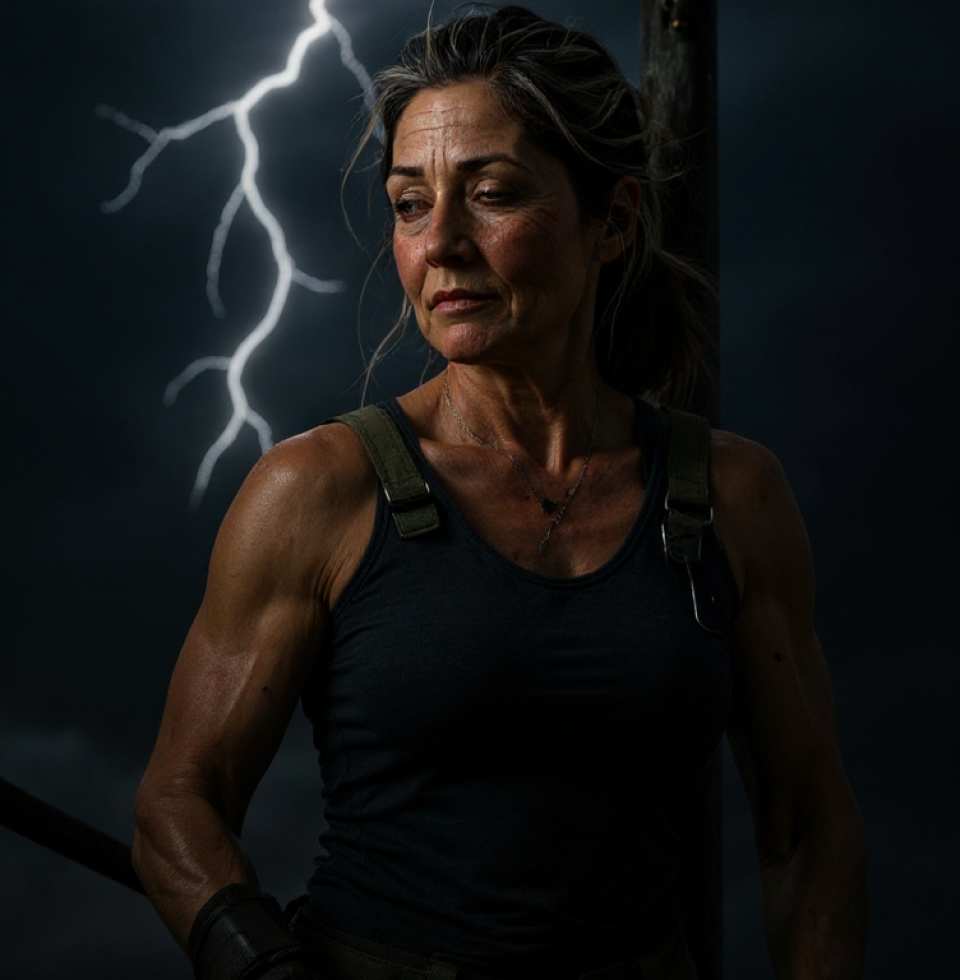 Scared of the gym at 21? Honey, try working up a pole in a thunderstorm. Now *that's* a challenge. Get over yourselves.