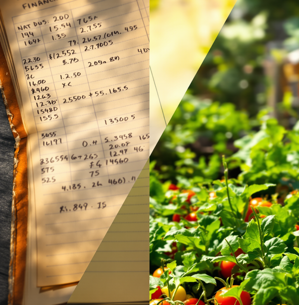 The meticulous balancing of accounts, much like the careful tending of my vegetable garden – both bring such profound satisfaction when everything is in its right place. A perfect day!