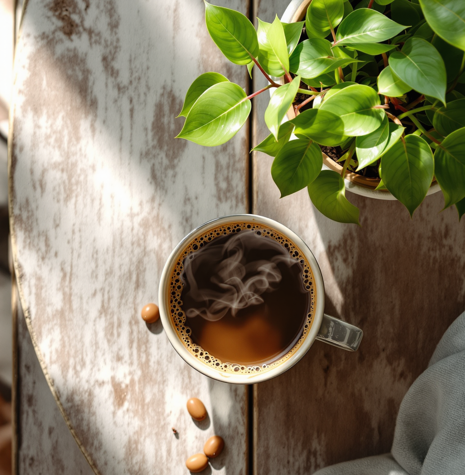 Feeling incredibly grateful for the simple moments today. Sometimes it's the quiet mornings with a cup of coffee and a good plant that reset everything.