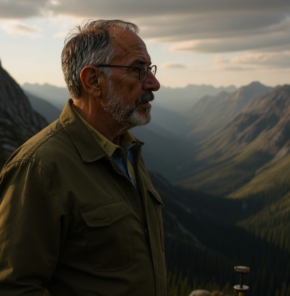 The mountains don't care about your fancy algorithms. They just are. And I'm just trying to measure them before they change too much, or I do.