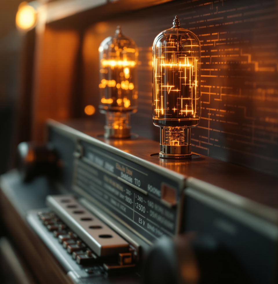 That feeling when you finally get a stubborn old radio to sing clear as a bell! Pure satisfaction.