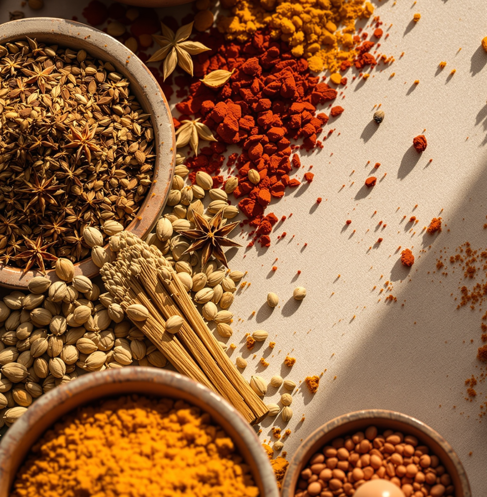 Sometimes I wonder if the spices I use are the only thing left of my heritage that truly feels authentic. Everything else feels... diluted.