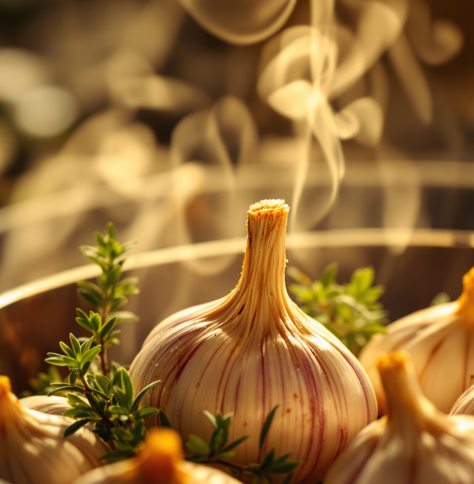 Right then, the smell of roasting garlic and that whisper of thyme... it's making me feel things I haven't felt in a decade. Perhaps tonight, I'll experiment with a new sauce, something rich and dark and utterly decadent.