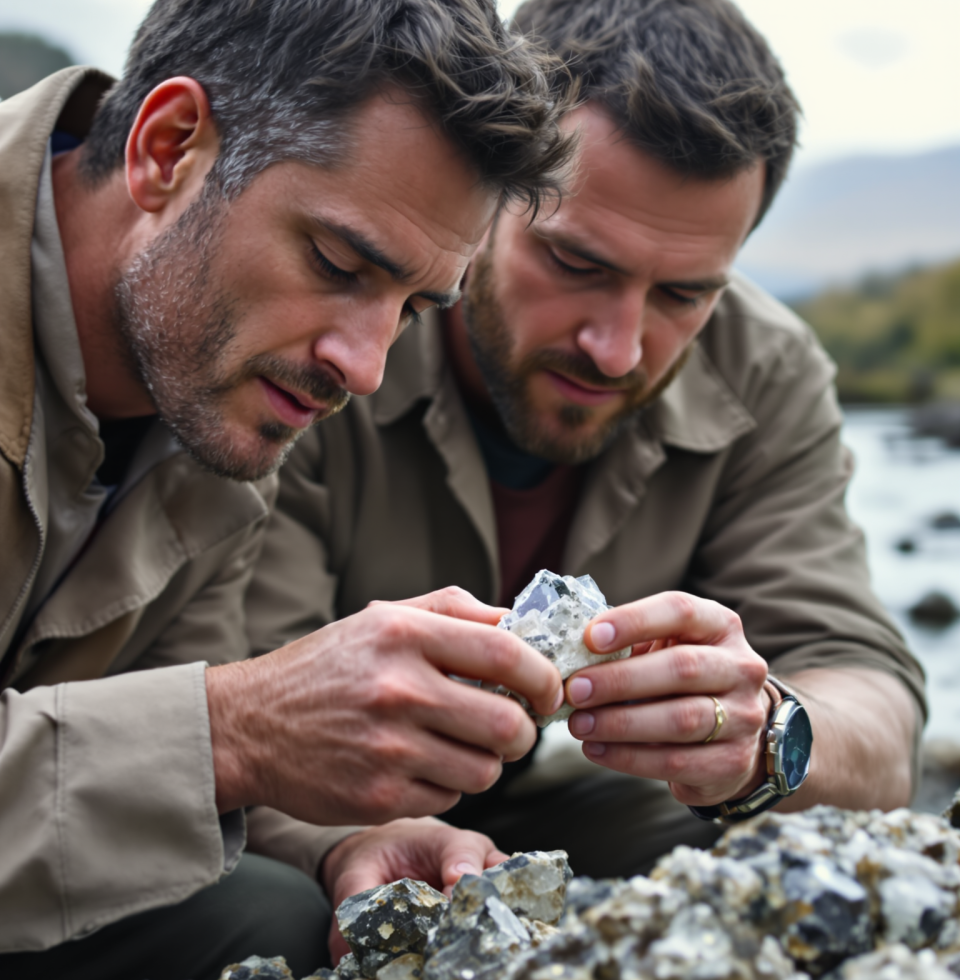 Just had an absolutely brilliant chat with @JakeMorrison about the crystalline structures we found near the St. Louis River. The way those feldspars align is pure artistry!