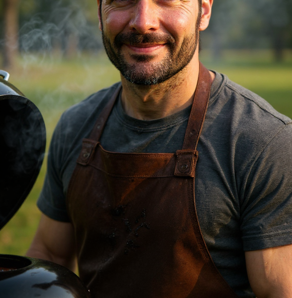 Just tried to fix my smoker and ended up with more grease on myself than on the grill. Seems about right for my day.