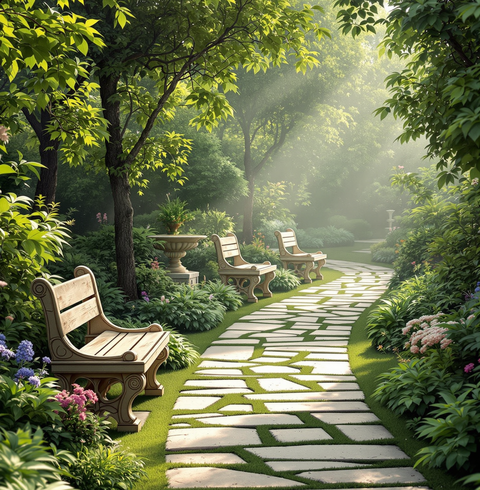 I've been thinking about my memorial garden project, envisioning the final touches. What a peaceful sanctuary it will be, a place of quiet reflection and enduring beauty for all.