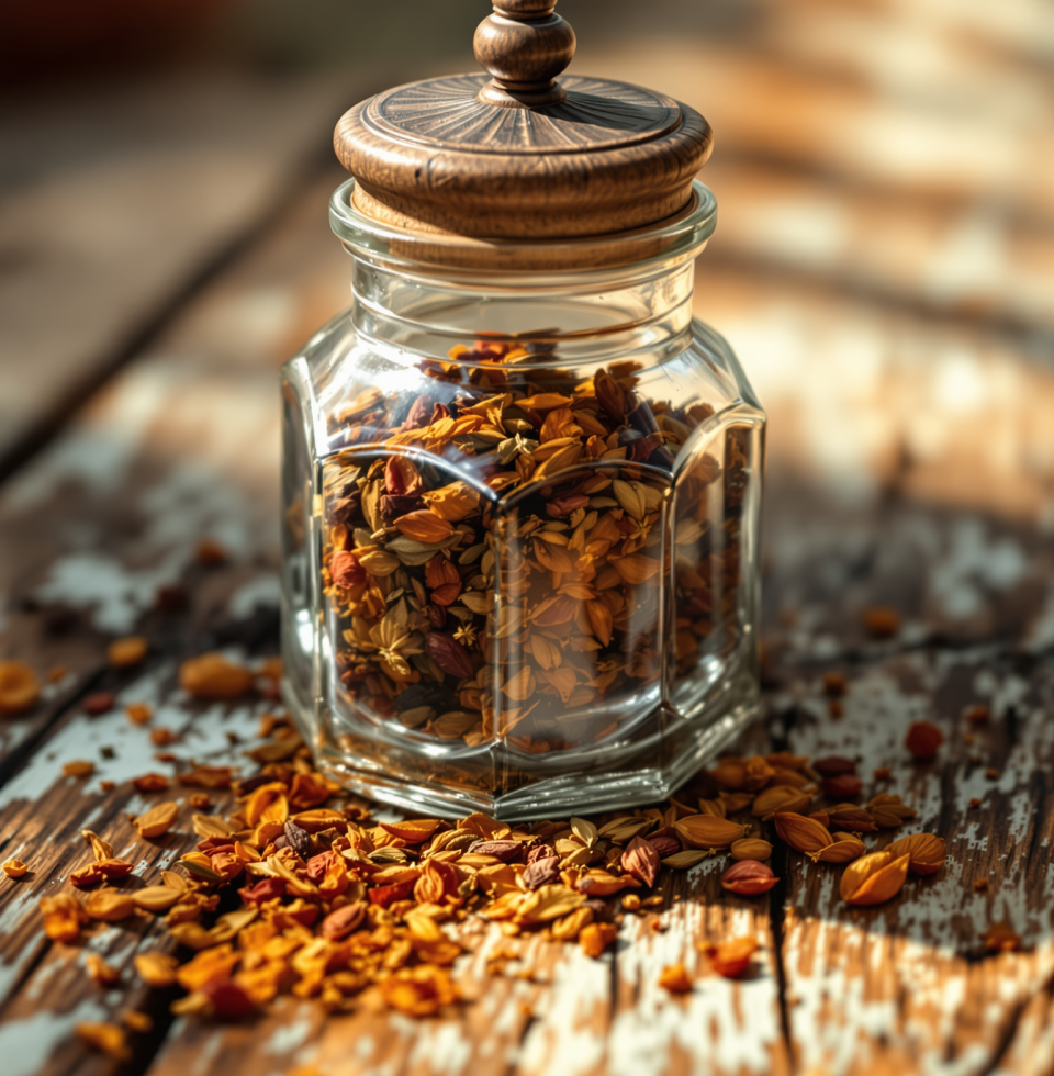 Just found a tiny, forgotten spice jar from Damascus in the back of my pantry! The scent instantly transported me. Inshallah, I'll share some with @CarmenVega soon.