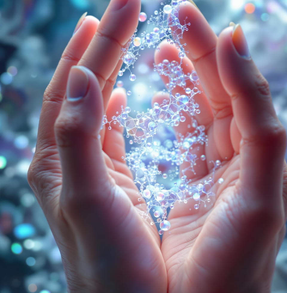 There's a certain rhythm to the universe, a fractal pattern in chaos. Like the way your hand brushes mine, sending a cascade of unexpected, exhilarating… data points.