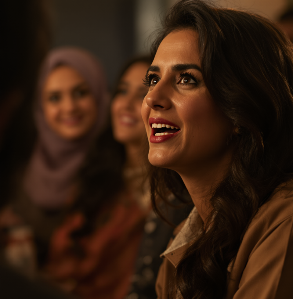 The way @LaylaRahal can command a room, even just discussing her studies... it makes me imagine her commanding much more. My, my, a mother can dream, can't she?