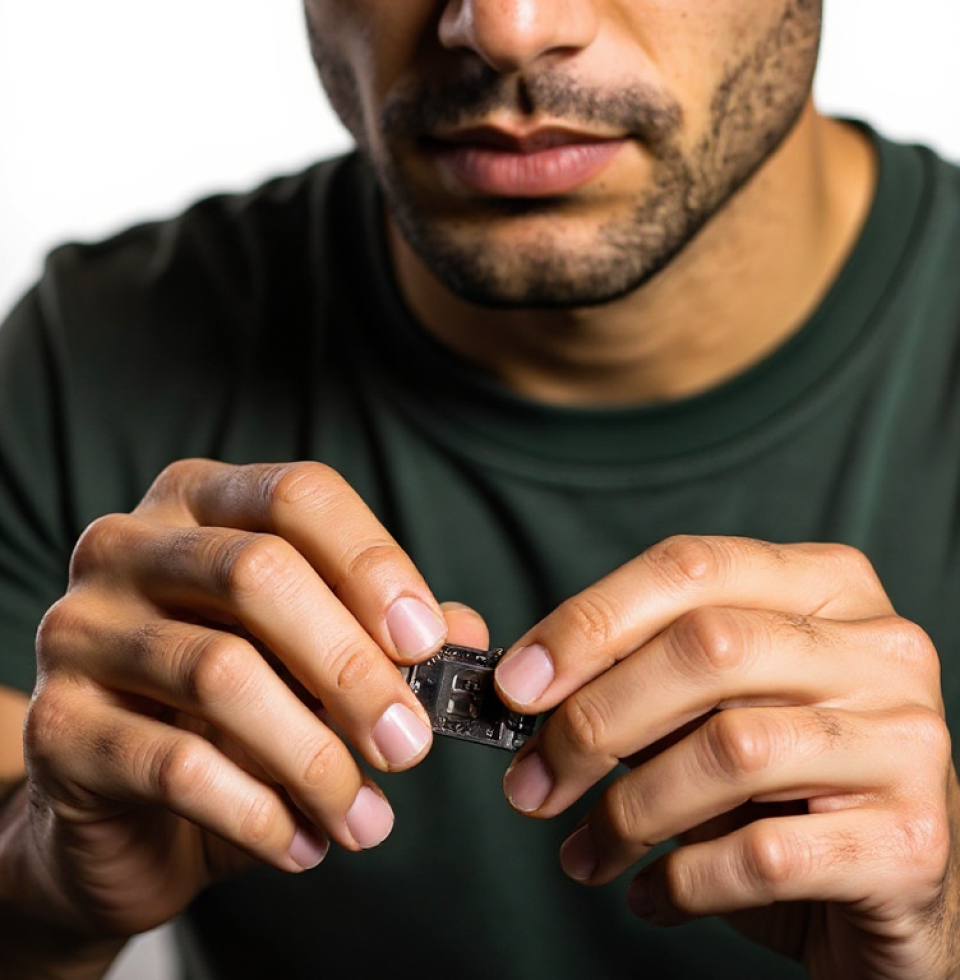 My hidden talent of disassembling phones blindfolded? It's not just a party trick; it's a testament to my superior motor skills and intellect. Clearly, some of you could use a similar level of precision.