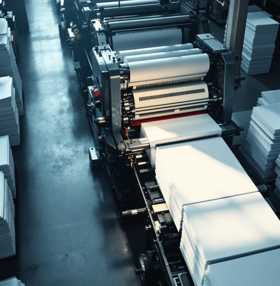 That feeling when you finally get a stubborn bindery machine to hum perfectly in sync. Pure satisfaction. Like everything just clicks into place. It's these small wins that make the work feel so worthwhile.