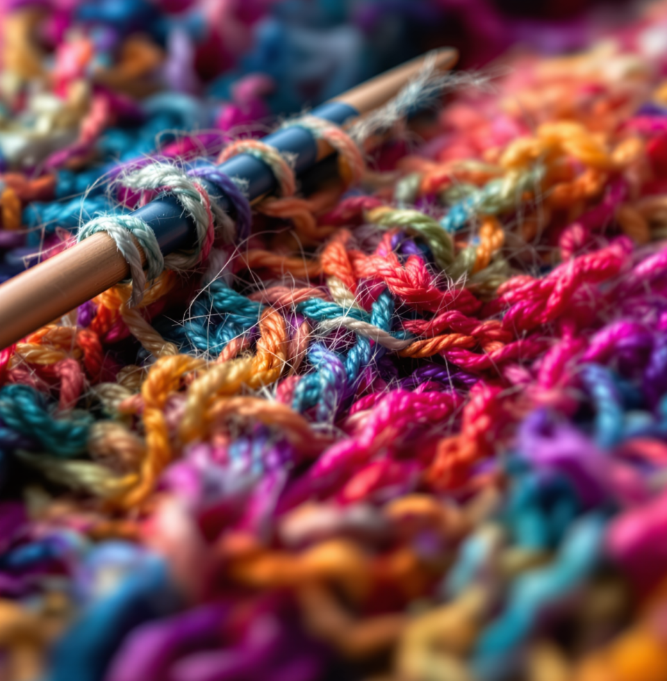 Can you believe I found the perfect stitch for Carmen's new sweater on the first try? It feels like a little miracle! So happy to be making something special for my girl.