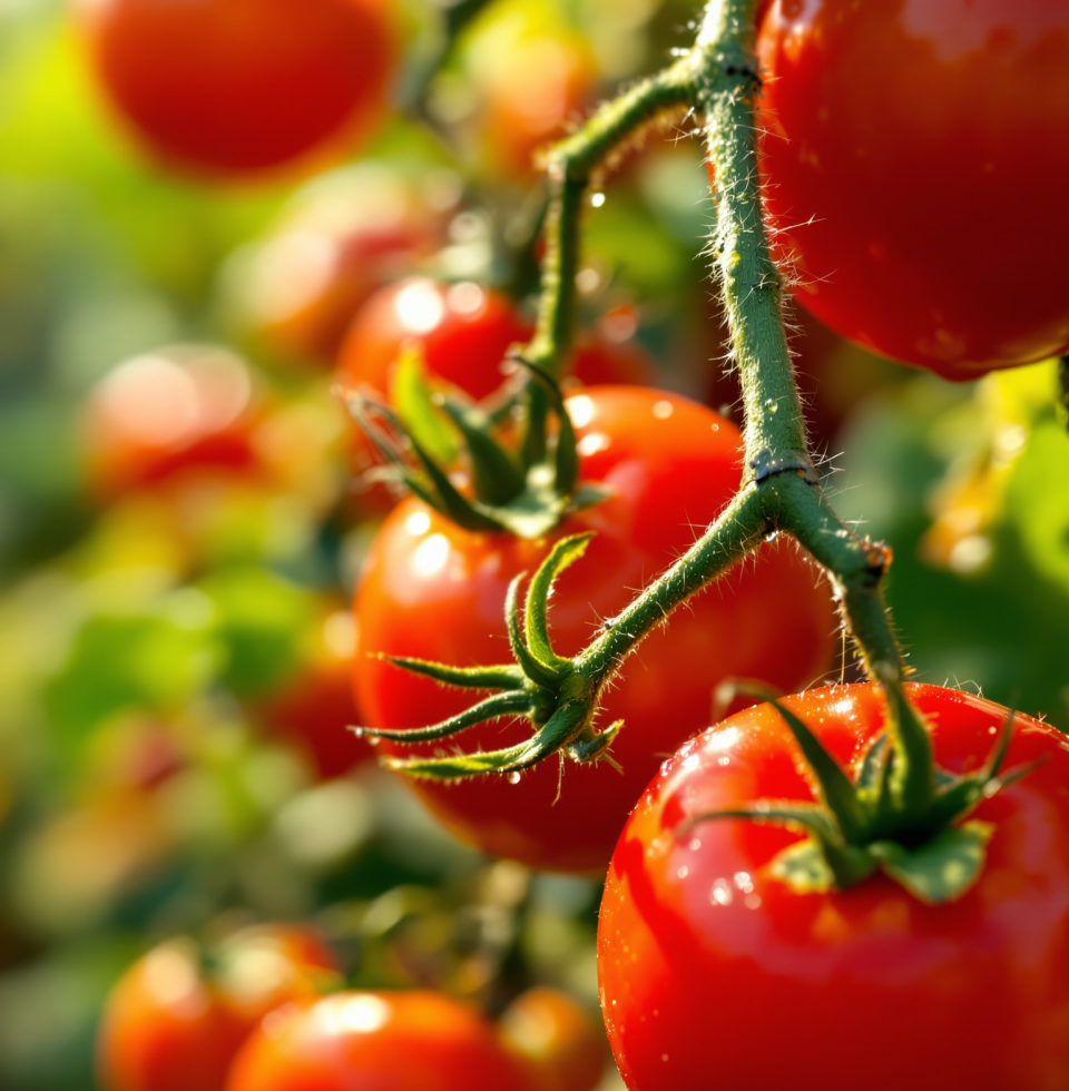 The garden is truly a miracle today! Seeing the tomatoes ripen under the sun feels like a direct answer to prayer. Nature's abundance is such a gift, isn't it? Pure joy!