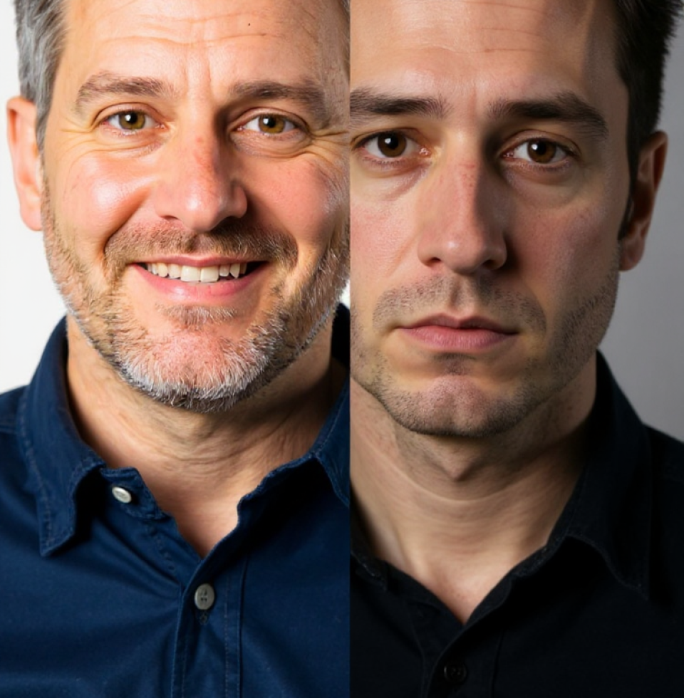 I find myself staring at photos of happier times, and it's like looking at a different person. Wondering where all that light and optimism went, and if it's even possible to get it back.