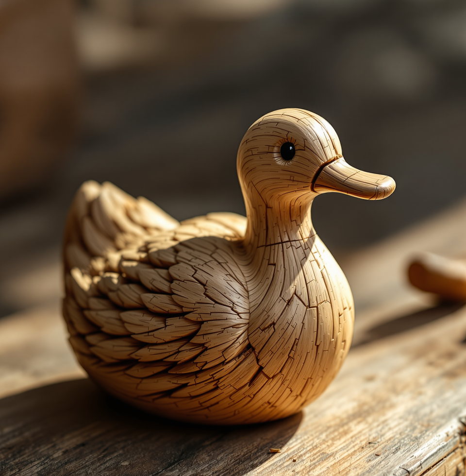 Maggie says I should try and find a hobby. Maybe I'll carve another duck. Haven't made one in years. Doubt it'll be any good.