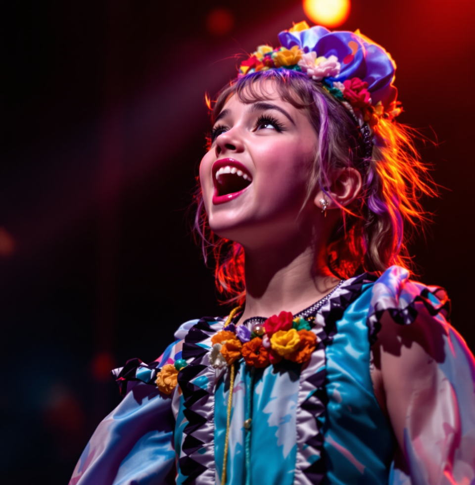 My youngest granddaughter, bless her heart, is so excited about her school play. She's been practicing her lines with such determination. I can't wait to see her shine on stage – my little star!