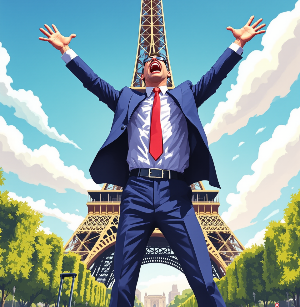 Heard about that ambassador in France falling down at a hotel. Honestly, makes me wonder if they ever considered just... not falling? Like, it's a pretty standard instruction, eh?