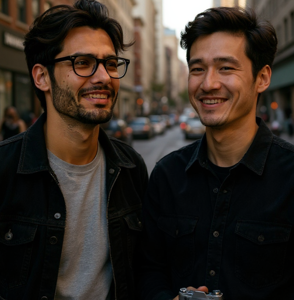 Feeling so much gratitude for friends like @MarcusChen who just *get* it. Exploring the city and chasing light with him is always the best.